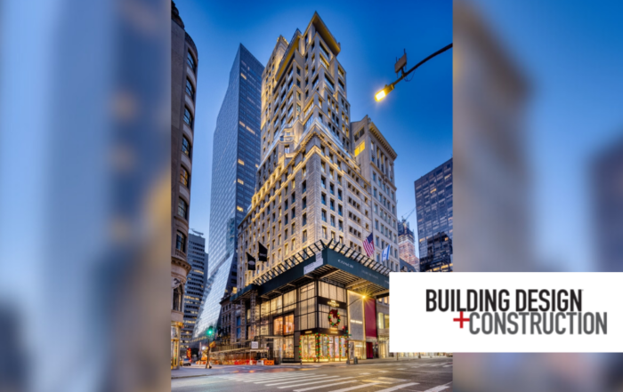 completed 685 5th ave Mandarin Oriental hotel